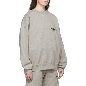 Essentials gray crewneck